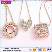 Colar de pingente de diamante de casamento de joias de moda Guangzhou Boosin 2016